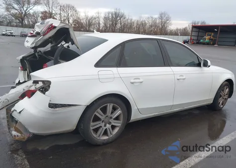 2011 Audi A4 2.0T Premium z USA, uszkodzony, nr VIN WAUBFAFL3BN004187
